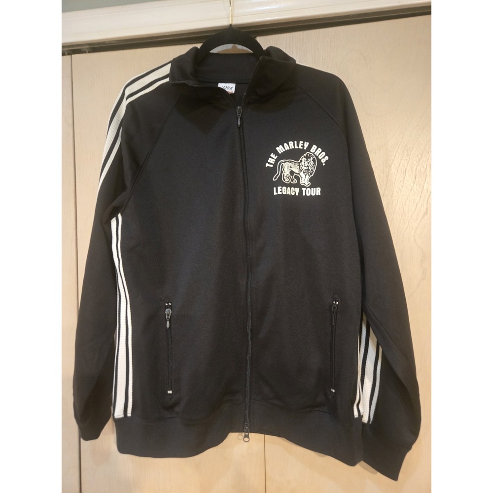 The Marley Bros Legacy Tour 2024 Track Jacket Full Zip Reggae Bob Marley M